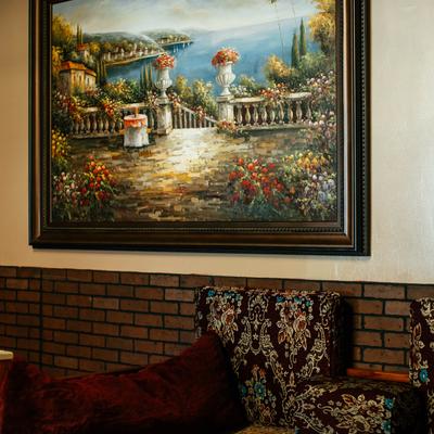 Wall painting.