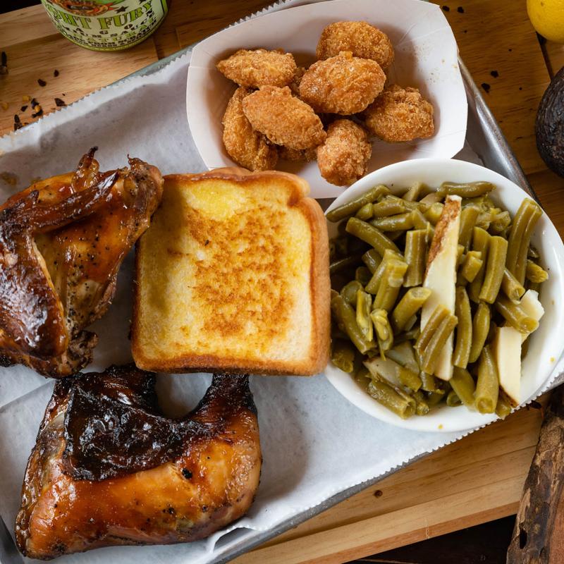 Smoked 1/2 Chicken Plate photo