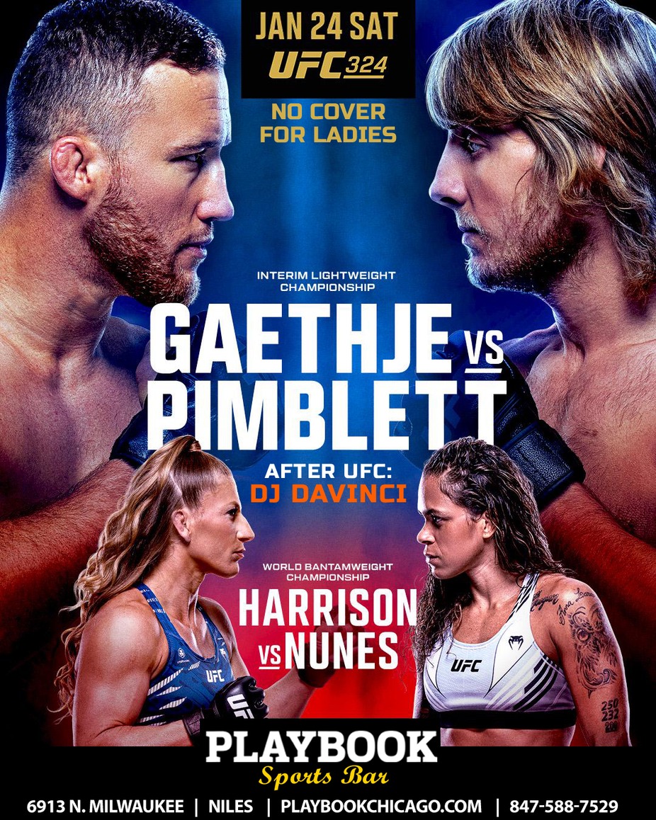 UFC 324 Live @ PLAY BOOK event photo