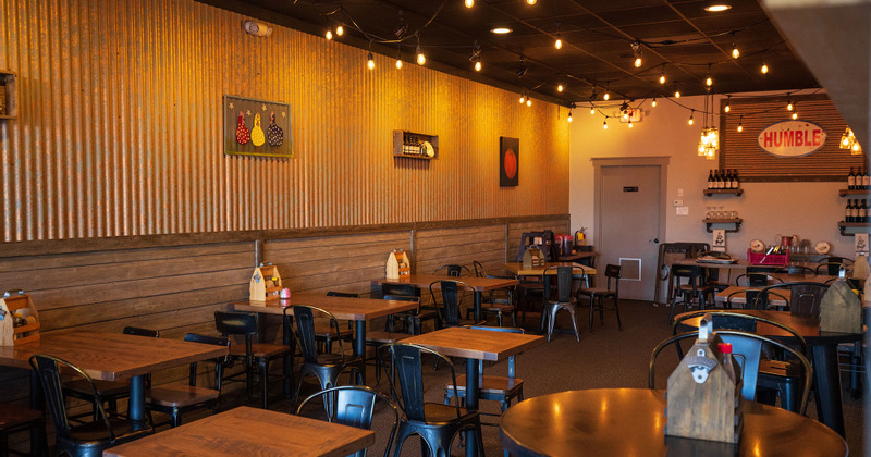 Interior, main dining area