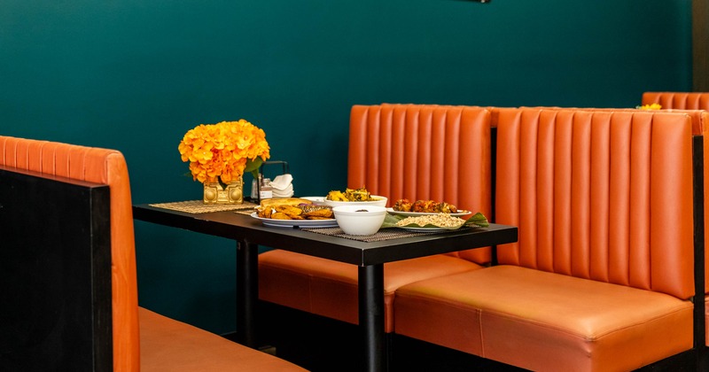Booth table