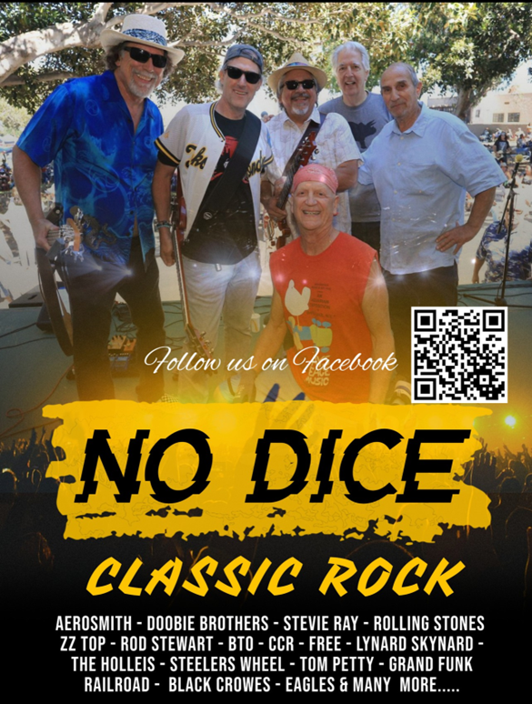 Wednesday Night Bike Night featuring the classic rock band No Dice