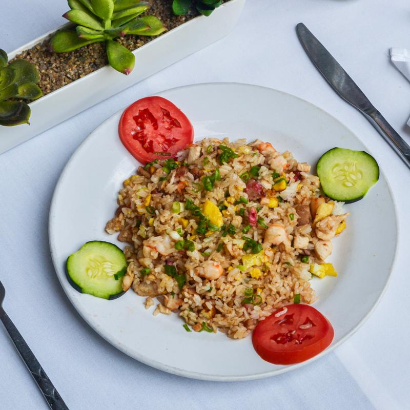 menu item 5 of 17, 10. Combination Fried Rice “Le Bambou”