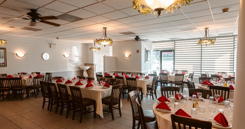 Interior dining area