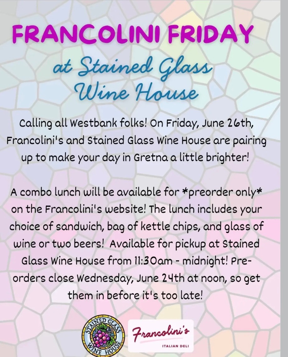 Francolini’s Fridays event photo