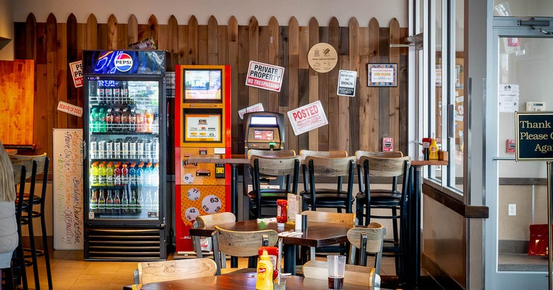 Interior, seating area