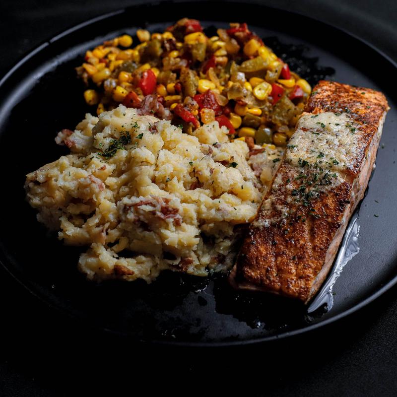 Grilled Atlantic Salmon photo