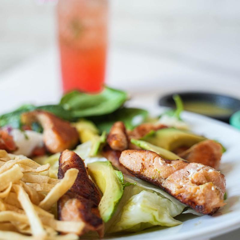 Salmon Mole Enchiladas photo