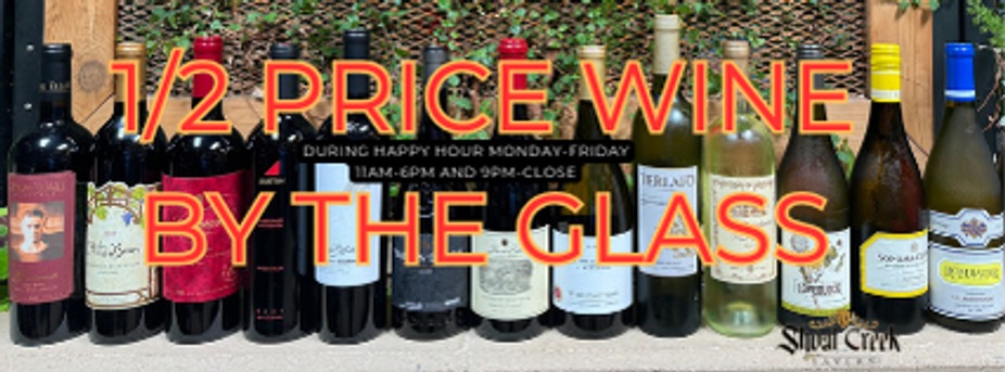 1/2 Price Wines by the glass event photo