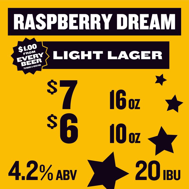 NEW - Raspberry Dream Light Lager photo
