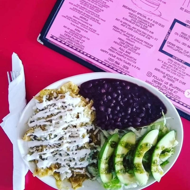 Vegan Chilaquiles Platter photo