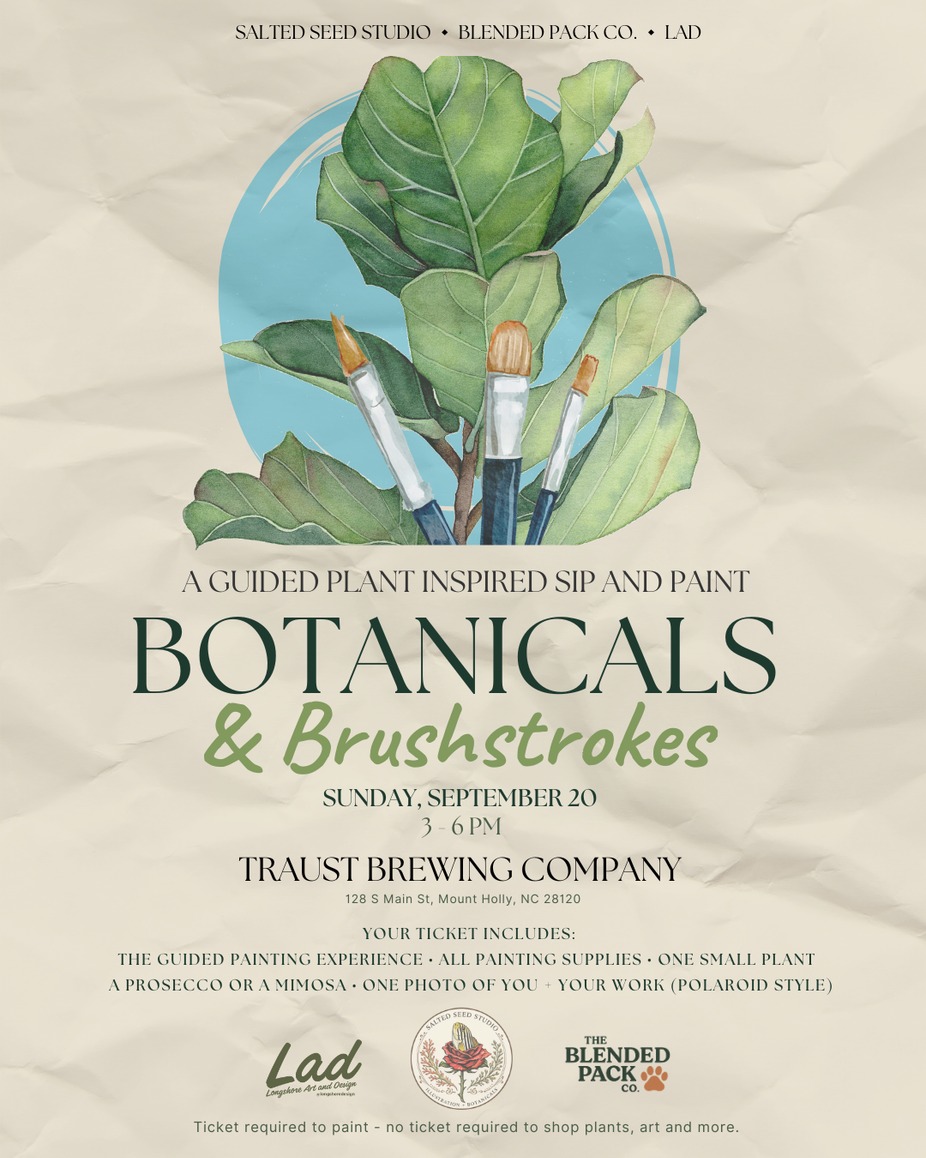 Botanicals & Brushstrokes event photo