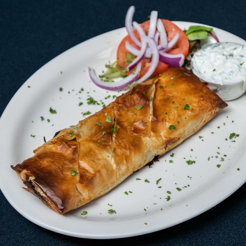 menu item 1 of 8, Spanakopita