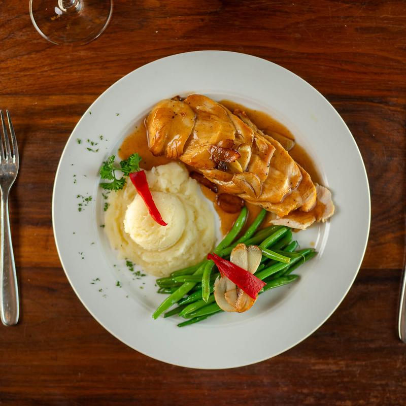 menu item 17 of 17, Pollo al Ajillo