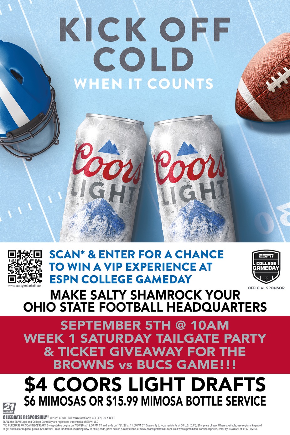 OHIO STATE TAILGATE & WATCH PARTY event photo