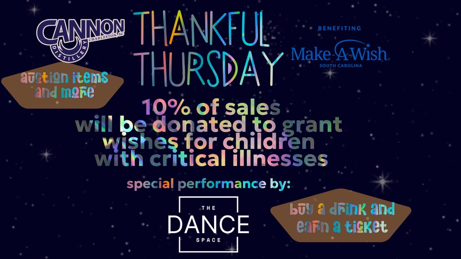 Thankful Thursday - Make A Wish - The Dance Space event photo