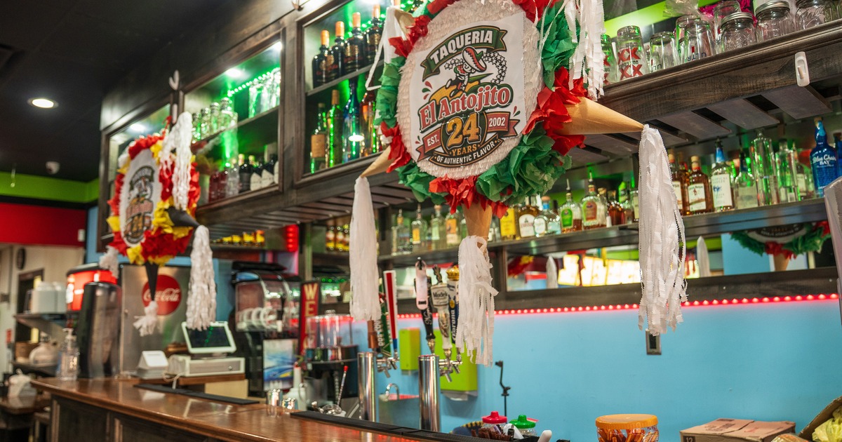 Interior, bar,drink rack, sign