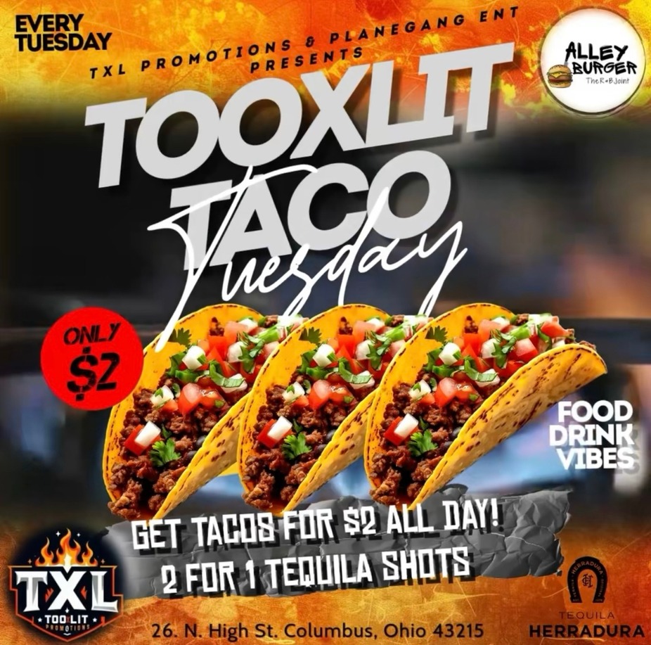 TooXlit Taco Tuesday event photo