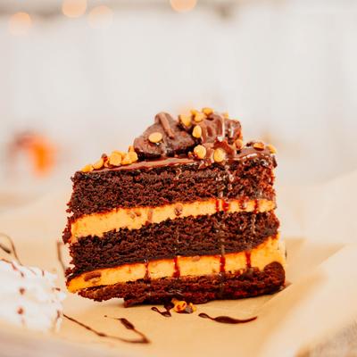 Chocolate peanut butter cake