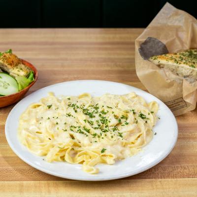 Fettuccine Alfredo.