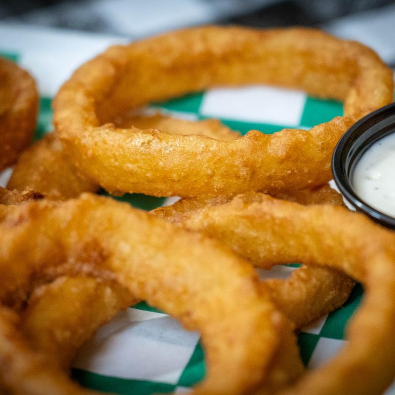 menu item 1 of 9, Onion Rings