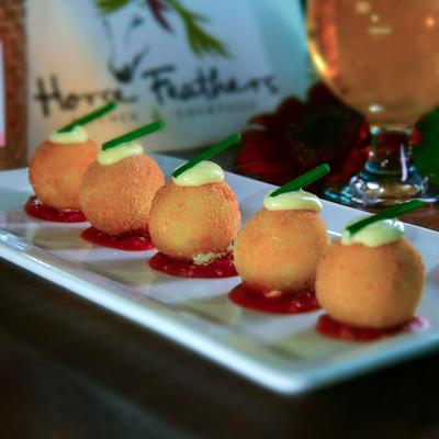 Goat Cheese Croquettes.