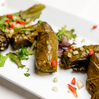 Grape Leaves.