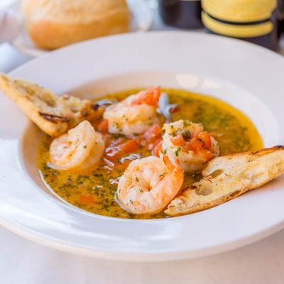 Shrimp Scampi.