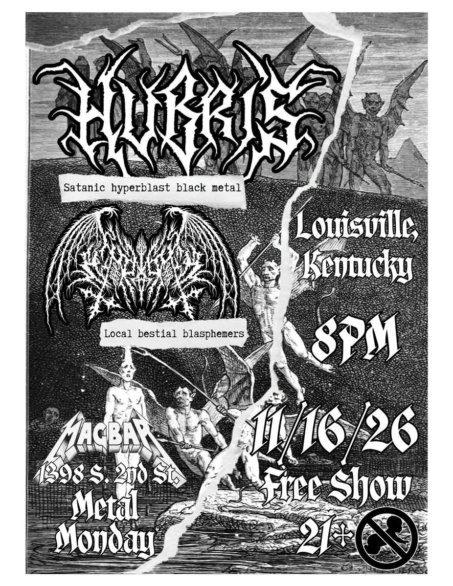 Mag Bar Metal Monday presents - Hubris and Petrighul event photo