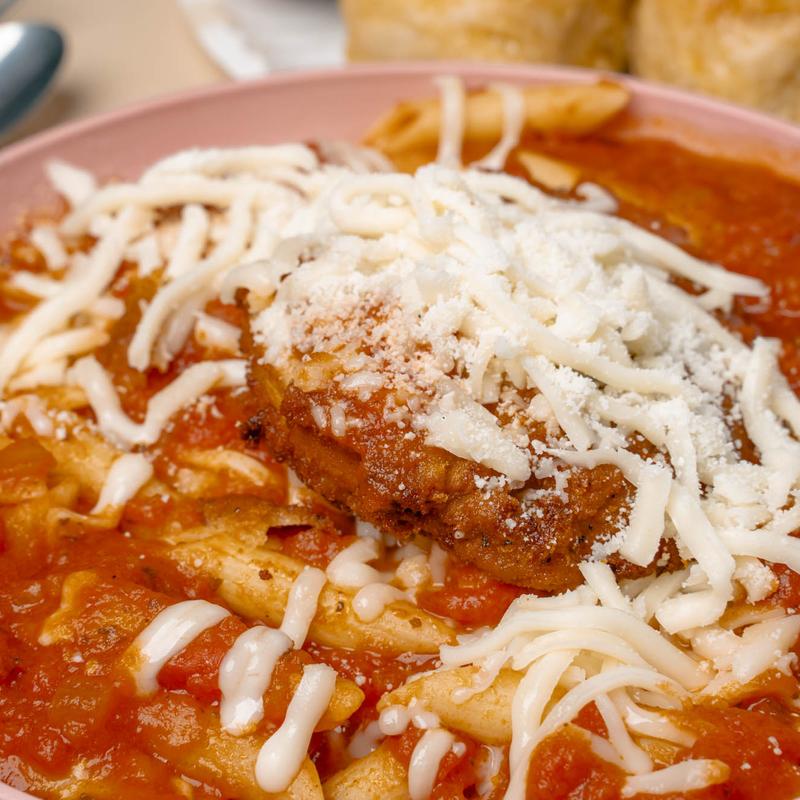 Chicken Parm over Penne photo