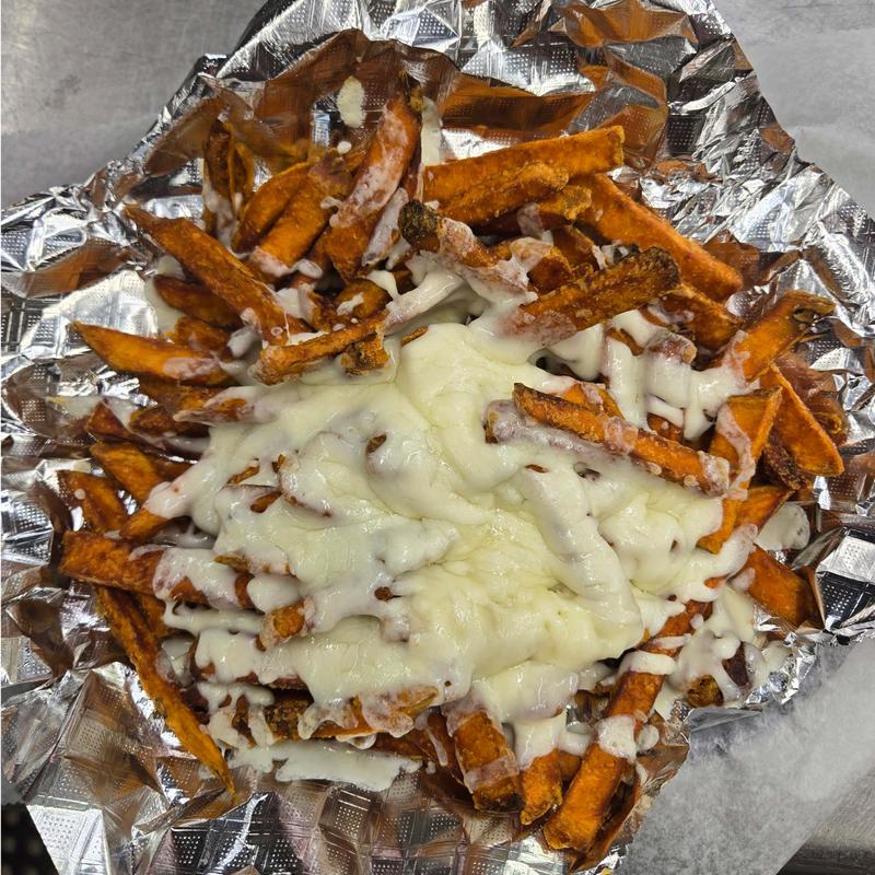 Sweet Potato Fries Loaded (Bacon & Cheese photo
