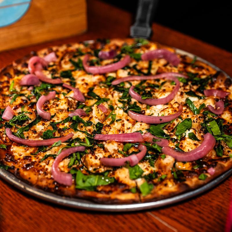 Chicken Goat Cheese Pizza photo
