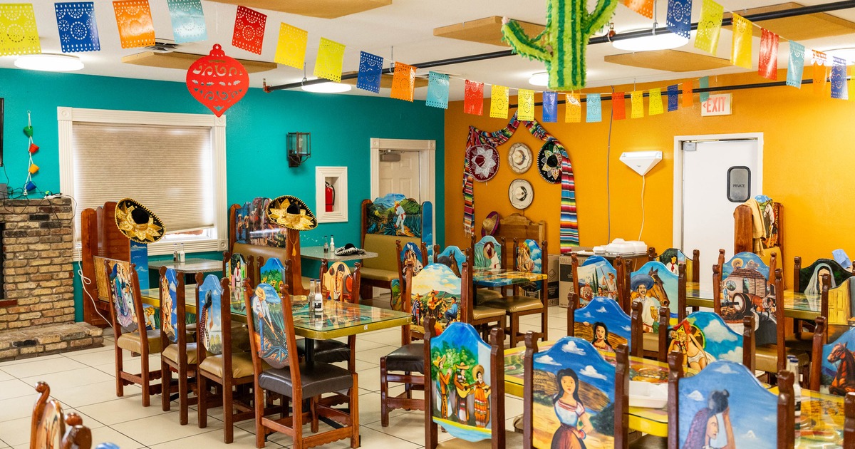 Interior, dining area