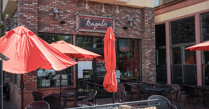 Exterior, seating place on patio