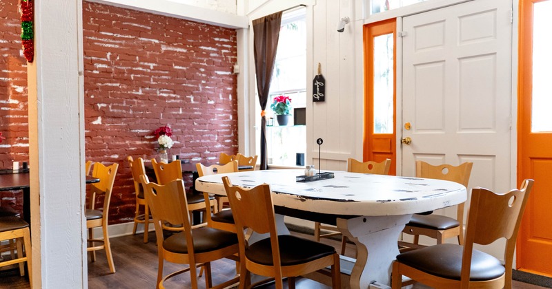 Interior dining area