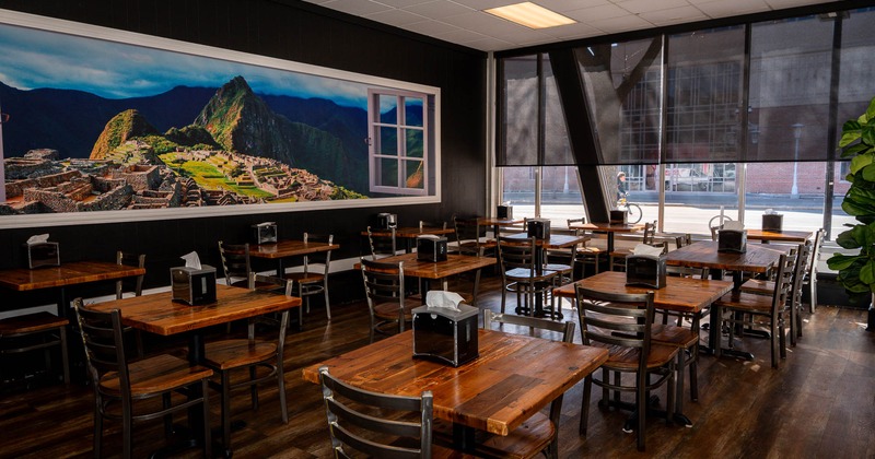 Interior, main dining area