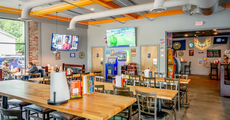 Diner tables and chairs