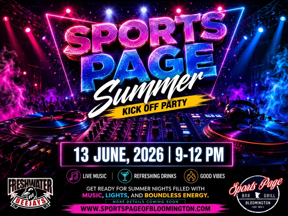 Sports Page Summer Kick Off event photo