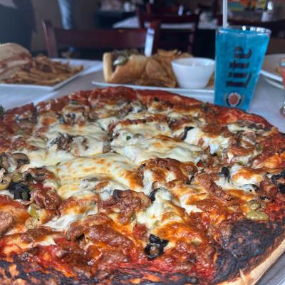 Papa's super special pizza.
