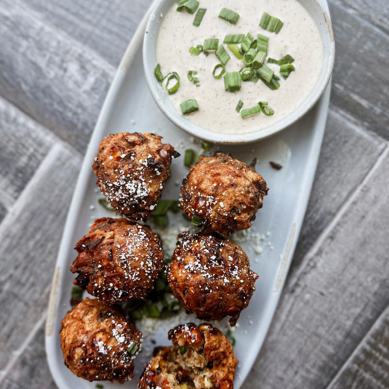 Elote Corn Fritters photo