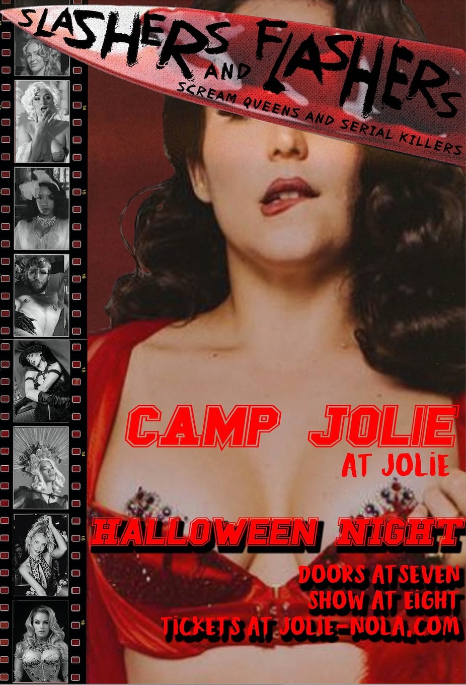 Slashers and Flashers: Serial Killers and Scream Queens at Camp Jolie event photo