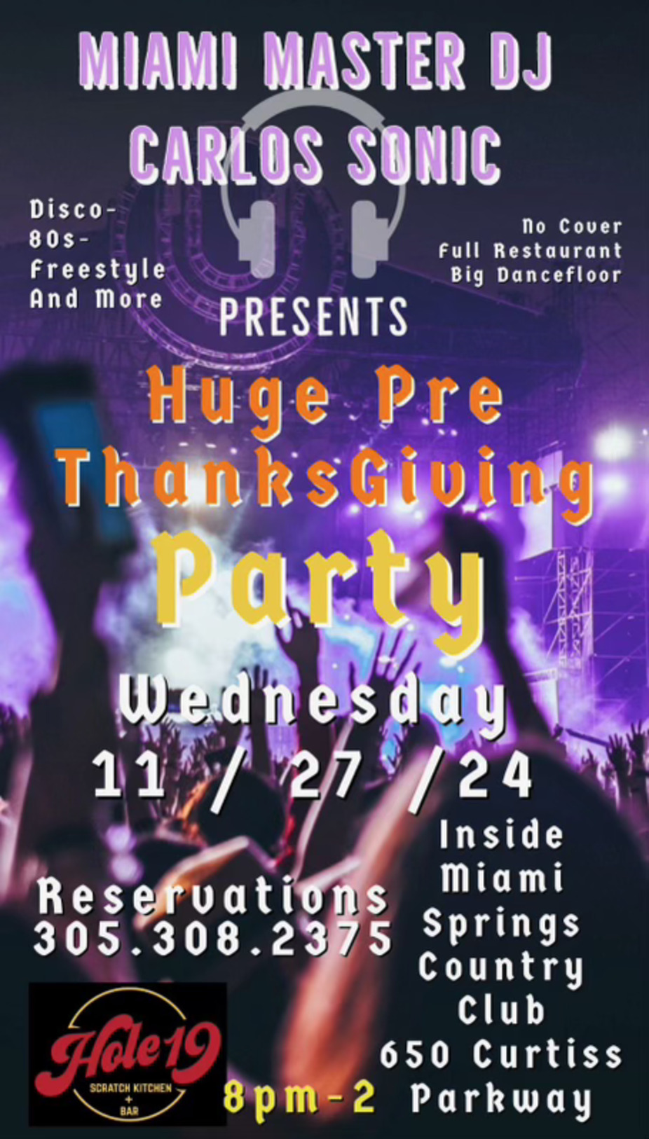 Pre Thanksgiving Bash event photo