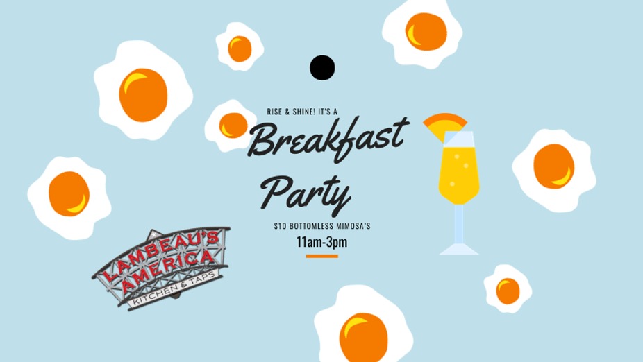 Breakfast Party w/ $10 Bottomless Mimos'as event photo