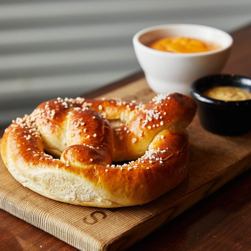 Bavarian Style Soft Pretzel photo