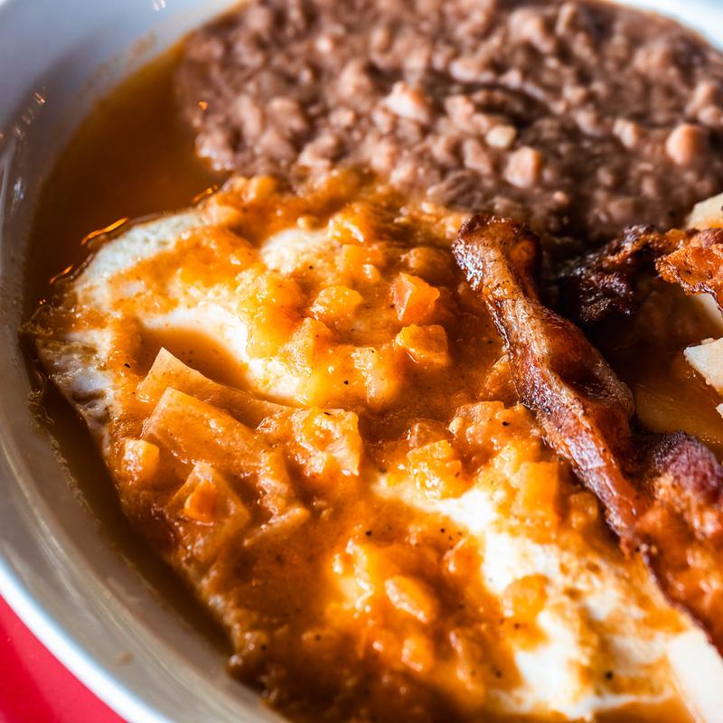 menu item 26 of 30, Huevos Rancheros*