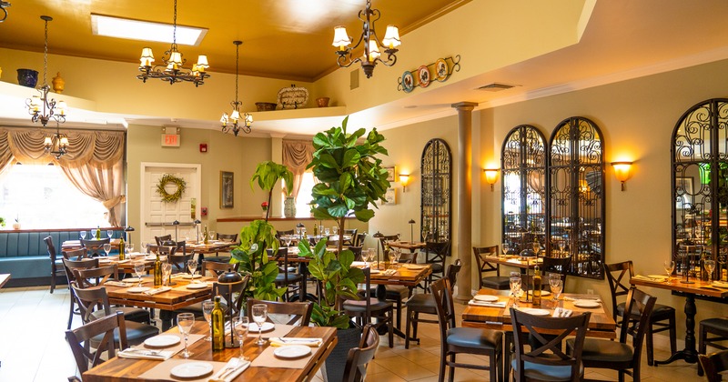 Interior, diner area