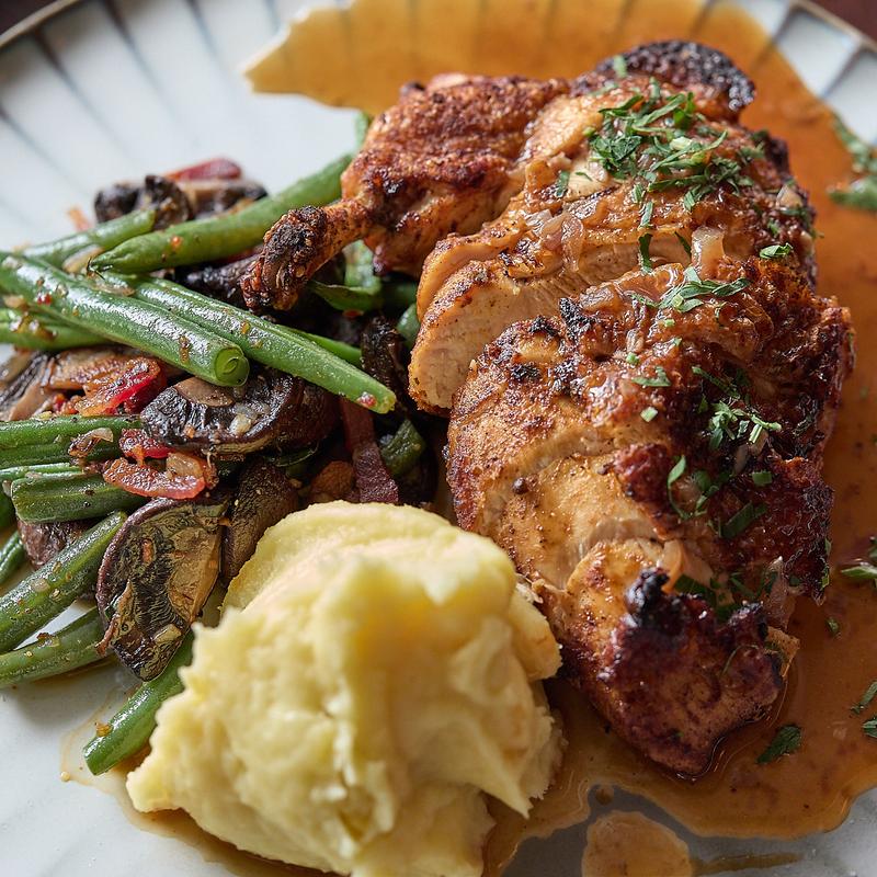 Crispy Roasted French Chicken photo