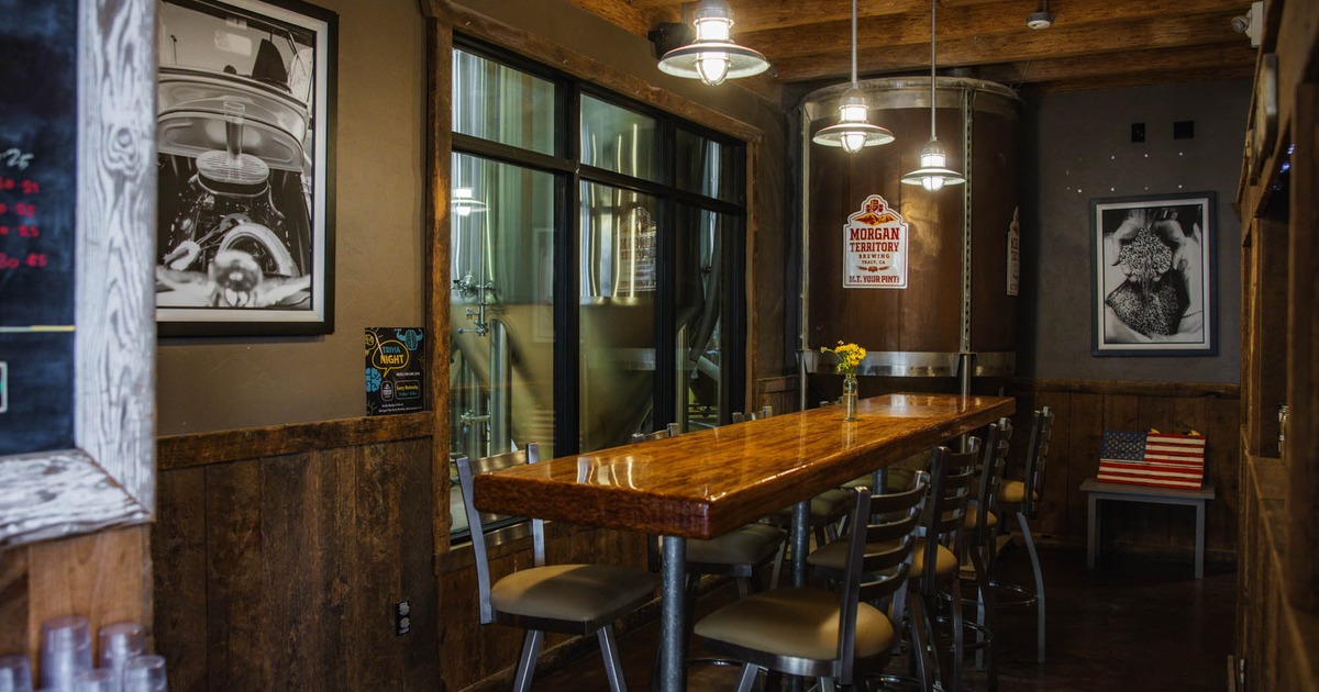 Long tall table and bar stools