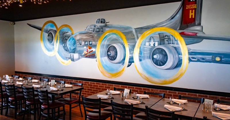 Restaurant dining area