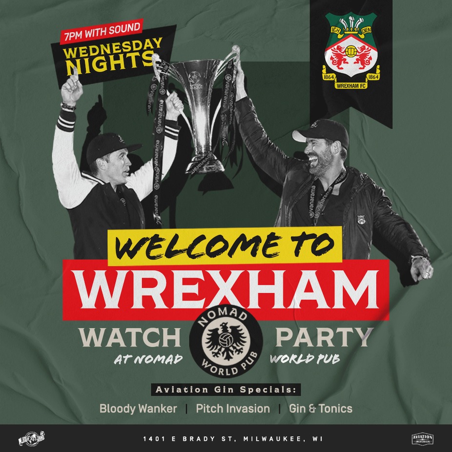 Welcome to Wrexham Weekly Watch Party event photo